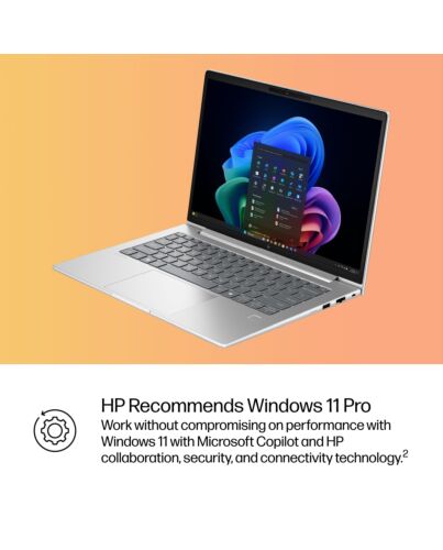 HP EliteBook 6 G1q Next Gen AI PC Copilot+ PC Snapdragon X1-26-100 Laptop 35.6 cm (14