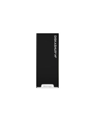 iStorage diskAshur M2 PIN 1 TB USB Type-A / USB Type-C 3.2 Gen 1 (3.1 Gen 1) Black