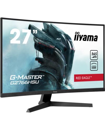 iiyama G-MASTER Immerse yourself in the game with the curved G2766HSU with FreeSync Premium