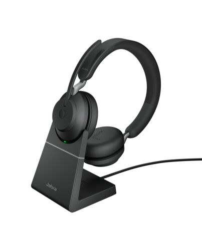 Jabra Evolve2 65 USB-C Black UC Chrg stand Stereo