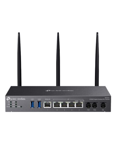 TP-Link Omada AX3000 wireless router Gigabit Ethernet Dual-band (2.4 GHz / 5 GHz) Black
