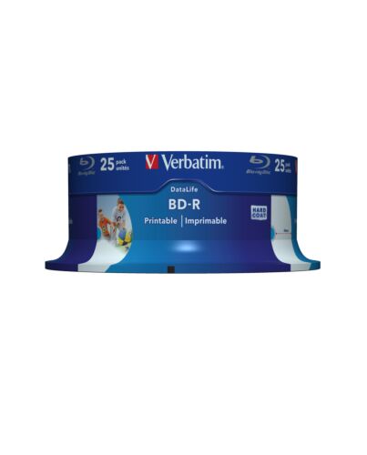 Verbatim 43811 blank Blu-Ray disc BD-R 25 GB 25 pc(s)