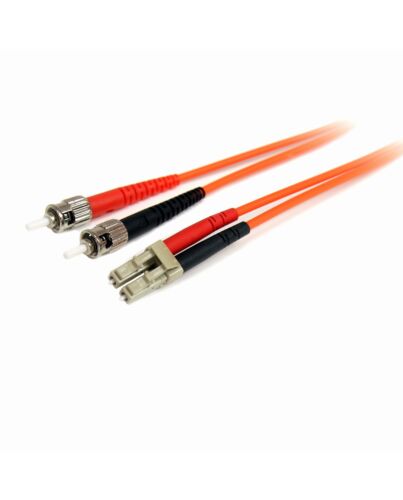 StarTech.com 3m Fiber Optic Cable - Multie Duplex 62.5/125 LSZH Fiber Jumper Cord - LC/ST FIBLCST3