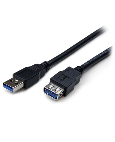 StarTech.com 2m Black SuperSpeed USB 3.0 Extension Cable A to A - M/F