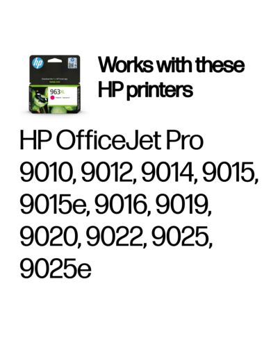 HP 963XL High Yield Magenta Original Ink Cartridge 3JA28AE#301