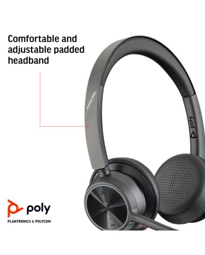 HP Poly Voyager 4320 USB-C Headset +BT700 dongle 76U50AA