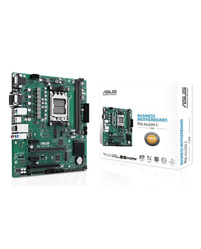 ASUS PRO A620M-C-CSM AMD A620 Socket AM5 micro ATX