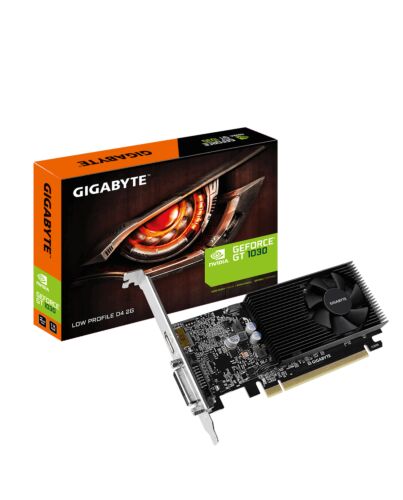 GIGABYTE GV-N1030D4-2GL graphics card NVIDIA GeForce GT 1030 2 GB GDDR4