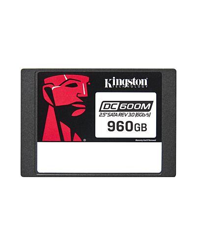 Kingston Technology 960G DC600M (Mixed-Use) 2.5” Enterprise SATA SSD
