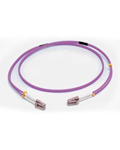 C2G 1M LC/LC OM4 LSZH FIBRE PATCH - VIOLET InfiniBand/fibre optic cable 39.4