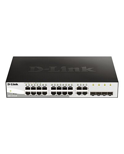D-Link 20-Port Gigabit Smart Managed Switch including 4 SFP ports
