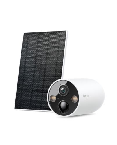 TP-Link Tapo Smart Wire-Free Security Camera and Solar Panel