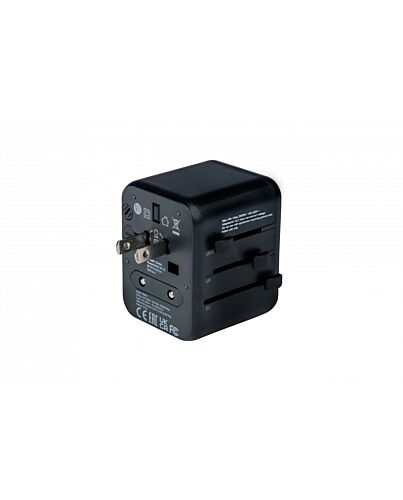 Verbatim 49543 power plug adapter Universal Black