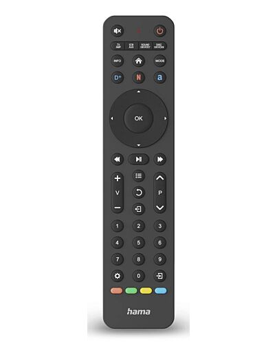 Hama 00221055 remote control IR Wireless TV Press buttons