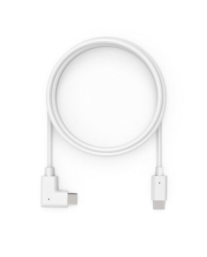 Compulocks 6ft Charge & Data USB-C to USB-C 90-Degree Cable Right Angle White