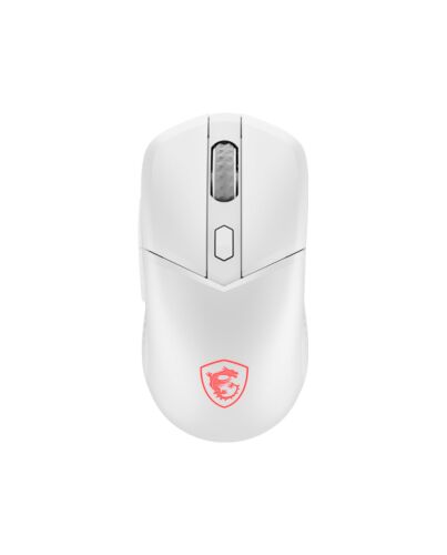MSI Versa 300 Wireless mouse Gaming Right-hand RF Wireless + Bluetooth + USB Type-C Optical 8000 DPI VERSA 300 W WHITE
