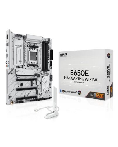 ASUS B650E MAX GAMING WIFI W AMD B650 Socket AM5 ATX