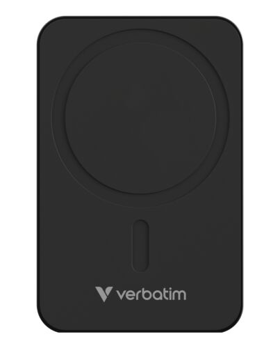 Verbatim Charge 'n' Go Essentials Power Bank Magnetic Wireless 20000 mAh Black