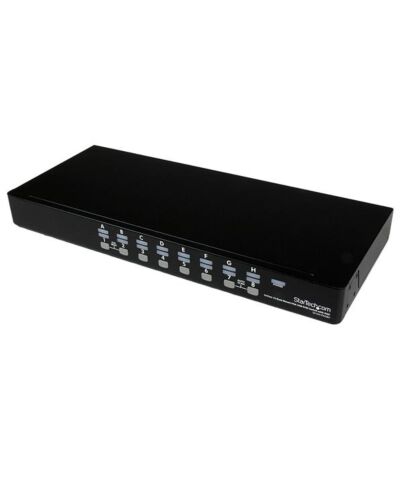 StarTech.com 16 Port 1U Rackmount USB KVM Switch with OSD SV1631DUSBU