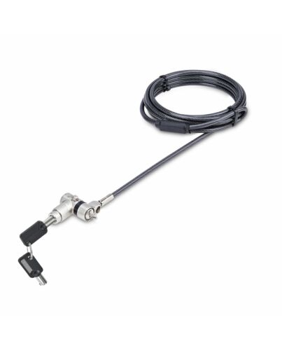 StarTech.com 25-Pack Universal Laptop Lock 6.6ft (2m), Master Keyed Locking Cable, Computer Security, Compatible w/Noble Wedge®/Nano/K-Slot; Anti-Theft Cut-Resistant Cable