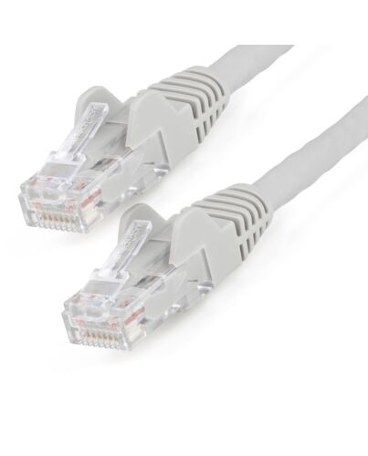 StarTech.com 10m CAT6 Ethernet Cable - LSZH (Low Smoke Zero Halogen) - 10 Gigabit 250Mhz 100W PoE RJ45 10GbE UTP Network Patch Cord Snagless with Strain Relief - Grey, CAT 6, ETL Verified, 24AWG N6LPATCH10MGR