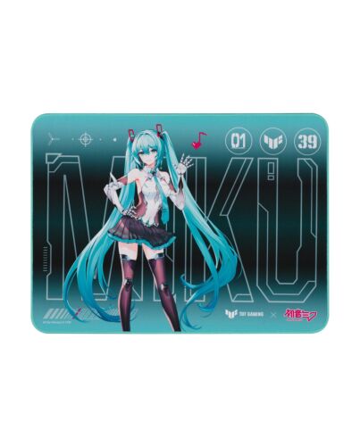 ASUS TUF Gaming P1 Hatsune Miku Edition Gaming mouse pad Turquoise