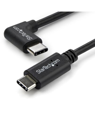 StarTech.com Right-Angle USB-C Cable - M/M - 1 m (3 ft.) - USB 2.0