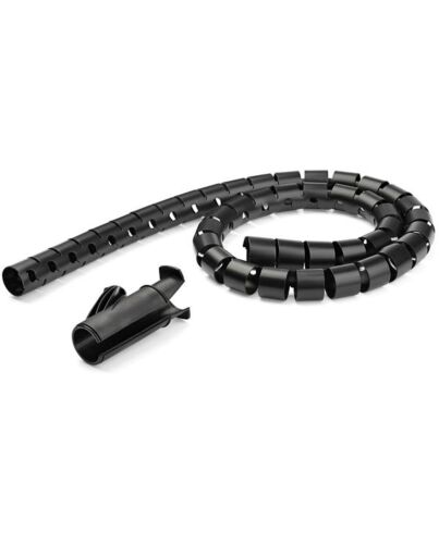 StarTech.com 1.5 m (4.9 ft.) Cable-Management Sleeve - Spiral - 25 mm (1 in.) Diameter