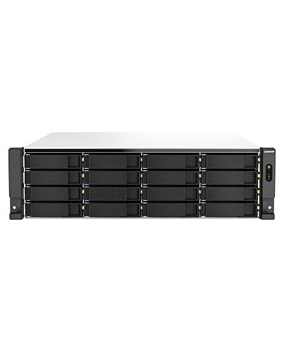 QNAP TS-h2287XU-RP NAS Rack (3U) Intel Xeon E E-2336 32 GB DDR4 0 TB QuTS hero Black, White