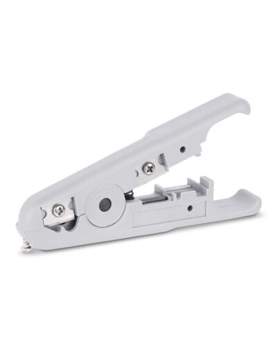 StarTech.com Network Cable Stripper and Cutter, Professional Wire Stripper for UTP/FTP/STP/Coax Cables, Rotary Wire Stripping and Cutting Tool