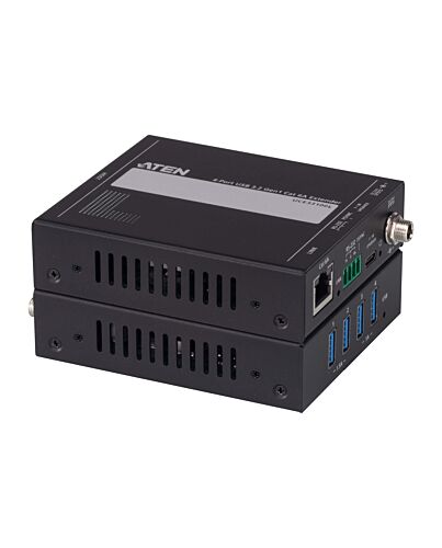 ATEN UCE33100 network extender Network transmitter & receiver Black