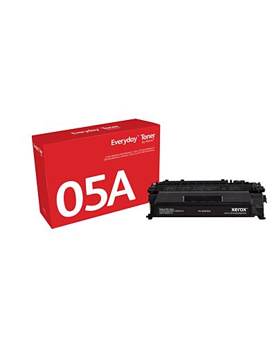 Everyday™ Black Toner by Xerox compatible with HP 05A (CE505A), Standard capacity 006R03838