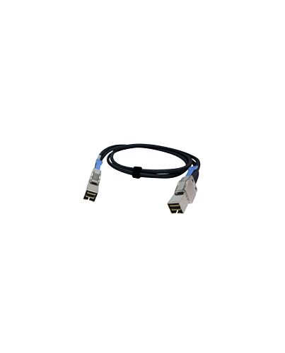 QNAP CAB-PCIE10M-8644-4X Serial Attached SCSI (SAS) cable 1 m Black