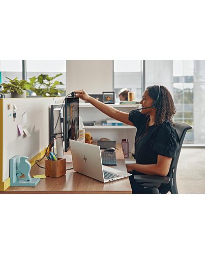 HP Poly Blackwire 3215 Monaural USB-C Headset +3.5mm Plug +USB-C/A Adapter (Bulk) 8X227A6