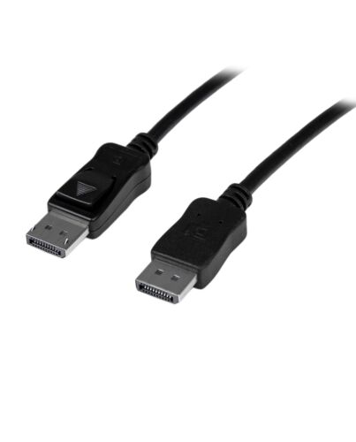 StarTech.com 32ft (10m) Active DisplayPort Cable - 4K Ultra HD DisplayPort Cable - Long DP to DP Cable for Projector/Monitor - DP Video/Display Cord - Latching DP Connectors DISPL10MA