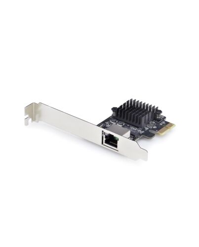 StarTech.com 1-Port 5G Gigabit PCIe Network Adapter Card, 5G/2.5G/1G/100M/10M PCI Express LAN Card, Realtek RTL8126, Windows and Linux, TAA Compliant
