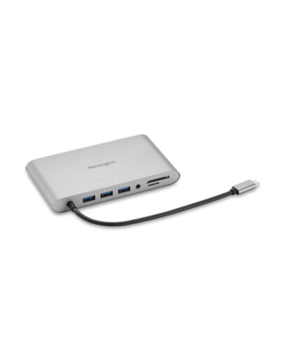 Kensington UH1440P USB-C 5Gbps Dual Video Driverless Mobile Dock – 85W Pass-Through Power – DP/HDMI/VGA K33853WW