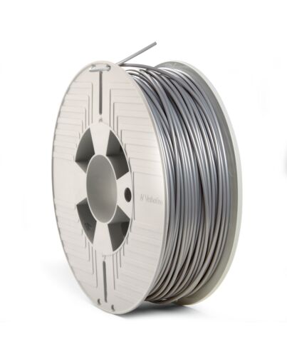 Verbatim 55329 3D printing material Polylactic acid (PLA) Silver 1 kg