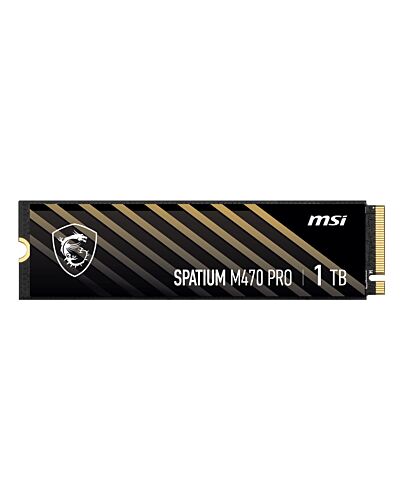 MSI Spatium M470 PRO PCIe 4.0 NVMe M.2 1TB PCI Express 4.0 3D NAND SPATIUM M470 PRO PCIE 4.0 NVME M.2 1TB
