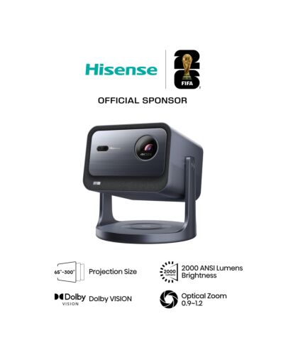 Hisense C2TUK data projector 2000 ANSI lumens UHD 4K (3840x2160) Grey C2TUK