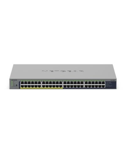 NETGEAR GS748PP Unmanaged Gigabit Ethernet (10/100/1000) Power over Ethernet (PoE) Grey