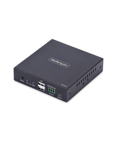 StarTech.com HDMI KVM Receiver Over IP Network for the IH2006 Product Series, 4K 60Hz, Driverless, AVoIP, Includes Mounting Kit, Receiver Only