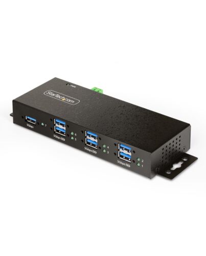 StarTech.com 5G7AIN-USB-A-HUB interface hub USB 3.2 Gen 1 (3.1 Gen 1) Type-B 5000 Mbit/s Black