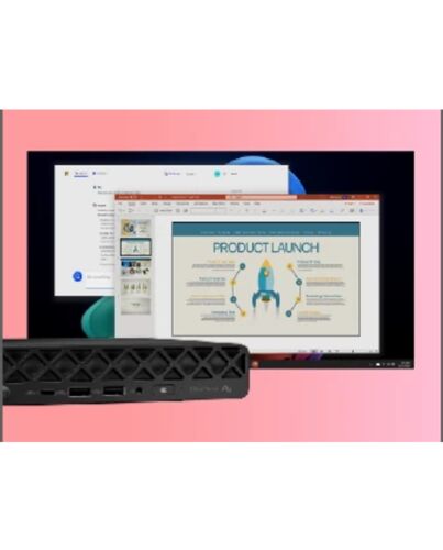 HP EliteDesk 8 G1a Next Gen Copilot+ PC AMD Ryzen™ AI 5 340 32 GB DDR5-SDRAM 1 TB SSD Windows 11 Pro Mini PC AI PC Black 998X8ET#ABU