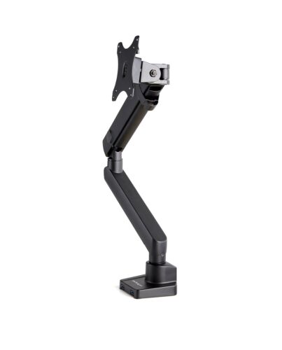 StarTech.com Desk Mount Monitor Arm with 2x USB 3.0 ports, Slim Full Motion Single Monitor Mount, up to 34