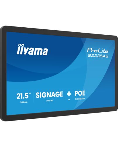 iiyama ProLite S2225AS-B1P Digital signage flat panel 54.6 cm (21.5