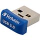Verbatim Store 'n' Stay NANO - USB 3.0 Drive 64 GB - Blue