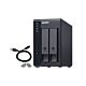 QNAP TR-002 storage drive enclosure HDD/SSD enclosure Black 2.5/3.5"