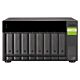 QNAP TL-D800C storage drive enclosure HDD/SSD enclosure Black, Grey 2.5/3.5"