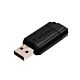 Verbatim PinStripe - USB Drive 64 GB - Black